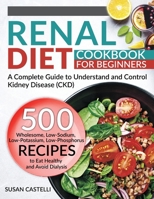 Renal Diet: A Complete Guide to Understand and Control Kidney Disease (CKD). 500 Wholesome, Low-Sodium, Low-Potassium, Low-Phosphorus Recipes to Eat Healthy and Avoid Dialysis 1801762341 Book Cover