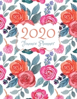 Finance Planner 2020: 12 Month Budget Planner Money Saving Challenge Monthly Bill Tracker Simple Budget Tracker Expense Tracker Happy Planner Notebook Monthly Money Goals Tracker 1698531524 Book Cover