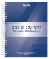 ICD-10-CM 2022 The Complete Official Codebook with guidelines 1640161554 Book Cover