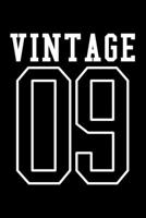 Vintage: Dot Grid Journal, Diary, Notebook, 6x9 inches with 120 Pages. 1708430466 Book Cover