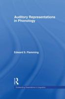 Auditory Representations in Phonology 113896414X Book Cover