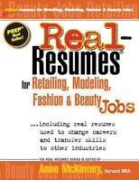 Real-Resumes for Retailing, Modeling, Fashion & Beauty Jobs 147509387X Book Cover