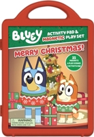 Bluey: Merry Christmas (Magnetic Play Set) 0794453252 Book Cover
