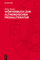 Wörterbuch Zur Altnordischen Prosaliteratur 3112748549 Book Cover