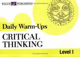 Daily Warm-Ups: Critical Thinking, Level I 0825150590 Book Cover