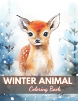 Winter Animal Coloring Book for Adults: High-Quality and Unique Coloring Pages B0CPBW37VP Book Cover