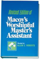 Macoys Modern Worshipful Master's Assistant 0880530081 Book Cover