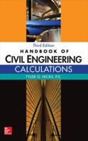 Handbook of Civil Engineering Calculations, Third Edition 1259586855 Book Cover