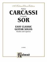 Easy Classic Guitar Solos: Studies and Caprices 0757919650 Book Cover