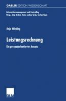 Leistungsrechnung: Ein Prozessorientierter Ansatz 3824470810 Book Cover