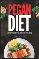 PEGAN DIET: Delicious, Quick & Easy to Make Recipes With 14-day Meal Plan for Healthy Lifestyle, Burn Fat & Lose Weight. B08ZQJD7J8 Book Cover