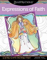 Zenspirations Coloring Book Expressions of Faith: Create, Color, Pattern, Play! 1574219014 Book Cover