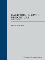 California Civil Procedure 0769852793 Book Cover