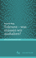 Toleranz – was müssen wir aushalten? (#philosophieorientiert) 3662634228 Book Cover