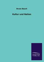 Kultur Und Nation 3846021385 Book Cover