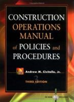 Construction Operations Manual of Policies and Procedures 0070110484 Book Cover