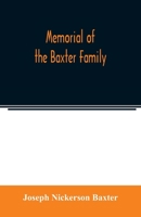 Memorial of the Baxter family 9354023436 Book Cover