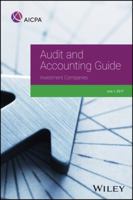 Audit and Accounting Guide: Investment Companies, 2017 194549848X Book Cover