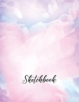 Sketchbook: Large 8.5"x11" for Drawing, Sketch, Painting, Watercolor, Creation: 110 pages. Notebook and Sketchbook for Artist,Pencil, Markers, Paint. ( Watercolor Rose Cover ) 1655025317 Book Cover