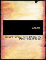 Acadie 1140516159 Book Cover