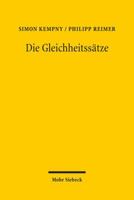 Die Gleichheitssatze: Versuch Einer Ubergreifenden Dogmatischen Beschreibung Ihres Tatbestands Und Ihrer Rechtsfolgen 3161522303 Book Cover