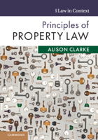 Principles of Property Law 1107462568 Book Cover