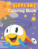 Airplane Coloring Book: Coloring Book for Toddlers and Kids Who Love Airplanes null Book Cover