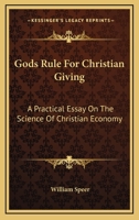 God's Rule for Christian Giving 143044567X Book Cover