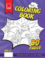 Elementary Grow Kids Coloring Book (Volume 6): 80 Coloring Pages and Activities inspired by the Bible 1737226715 Book Cover
