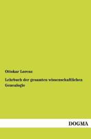 Lehrbuch Der Gesamten Wissenschaftlichen Genealogie 3737201080 Book Cover