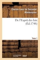 De l'esprit des loix 1247632326 Book Cover