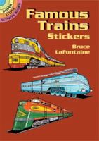 Famous Trains Stickers 0486437590 Book Cover
