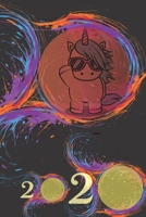 2020: Monthly Weekly Vertical Days Dated Agenda with Monday Start | January through December Organizer | 2020 Unicorn Planner (Gratitude Favors Series) 169861537X Book Cover