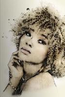 Fashion and Design Sketchbook for Women of Color : A Blank Book for Drawing Your Hair, Make-Up, and Clothing Design Ideas in Your Unique Style 1721738614 Book Cover