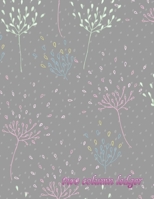 two column ledger: * 8,5" x 11" *112 pages * Column book 1088932029 Book Cover