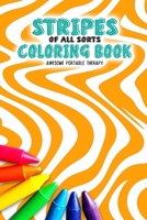 STRIPES OF ALL SORTS COLORING BOOK: POCKET-SIZED EDITION (Pocket-Sized Coloring Books by Franklin) B0CLYYWZ7V Book Cover