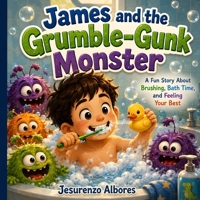James and the Grumble-Gunk Monster: For the Kid Who Refuses to Brush and Bathe B0H9Y9DRGF Book Cover