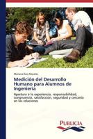 Medicion del Desarrollo Humano Para Alumnos de Ingenieria 363955020X Book Cover