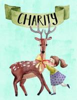 Virtue: Charity Wide Ruled Composition Notebook: Christian Catholic Virtues Holiday Homeschool Gift 1092442928 Book Cover