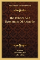 Politics and Economics by Aristotle 9353705339 Book Cover