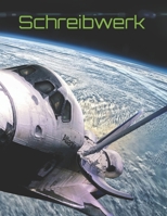 Schreibwerk: Schneeflocken Matrix - XXL Planer Notizbuch (Gr��e: 8,5x 11 Zoll) f�r das kreative Schreiben und die Entwicklung komplexer Storys 1696101034 Book Cover