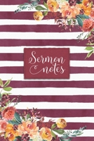 Sermon Notes Journal: An Inspiring Christian Worship Tool To Record, Remember And Reflect - Paprika (Prompted Church Journals) 1659740975 Book Cover