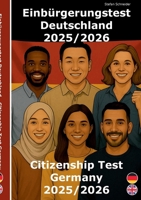 Einbürgerungstest Deutschland 2025/2026: Citizenship Test Germany 2025/2026 (German Edition) 3695187506 Book Cover