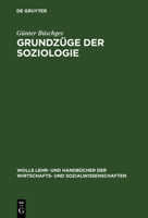 Grundz�ge Der Soziologie 3486247077 Book Cover