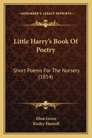 Little Harry's Book of Poetry 1272756505 Book Cover
