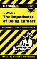 CliffsNotes Wilde's The Importance of Being Earnest 0764544616 Book Cover