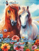 Horses Coloring Book Vol. 2 B0CQKGZDH6 Book Cover