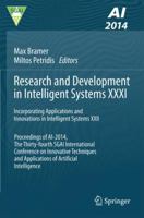Research and Development in Intelligent Systems XXXI: Incorporating Applications and Innovations in Intelligent Systems XXII 3319120689 Book Cover