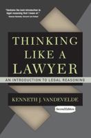 Thinking Like a Lawyer: An Introduction to Legal Reasoning 0813322049 Book Cover