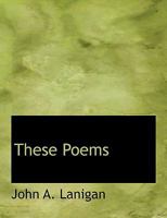 These Poems 101007007X Book Cover
